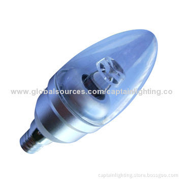 5W E14 LED Candle Light, 220, 110/90-260V AC Voltages, 300lm Luminous Flux